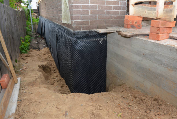 SJ Waterproofing Pros technician performing targeted Crawl Space Encapsulation assessment in Eminence, IN